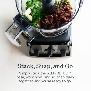 12-Cup Food Processor Attachment with SELF-DETECT®